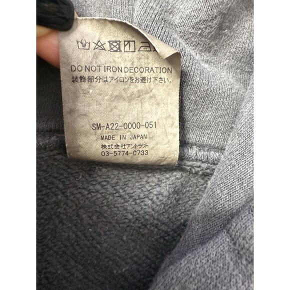 SAINT MICHAEL X DENIM TEARS HOLY GRAIL HOODIE - BLACK sz L - Picture 5 of 16